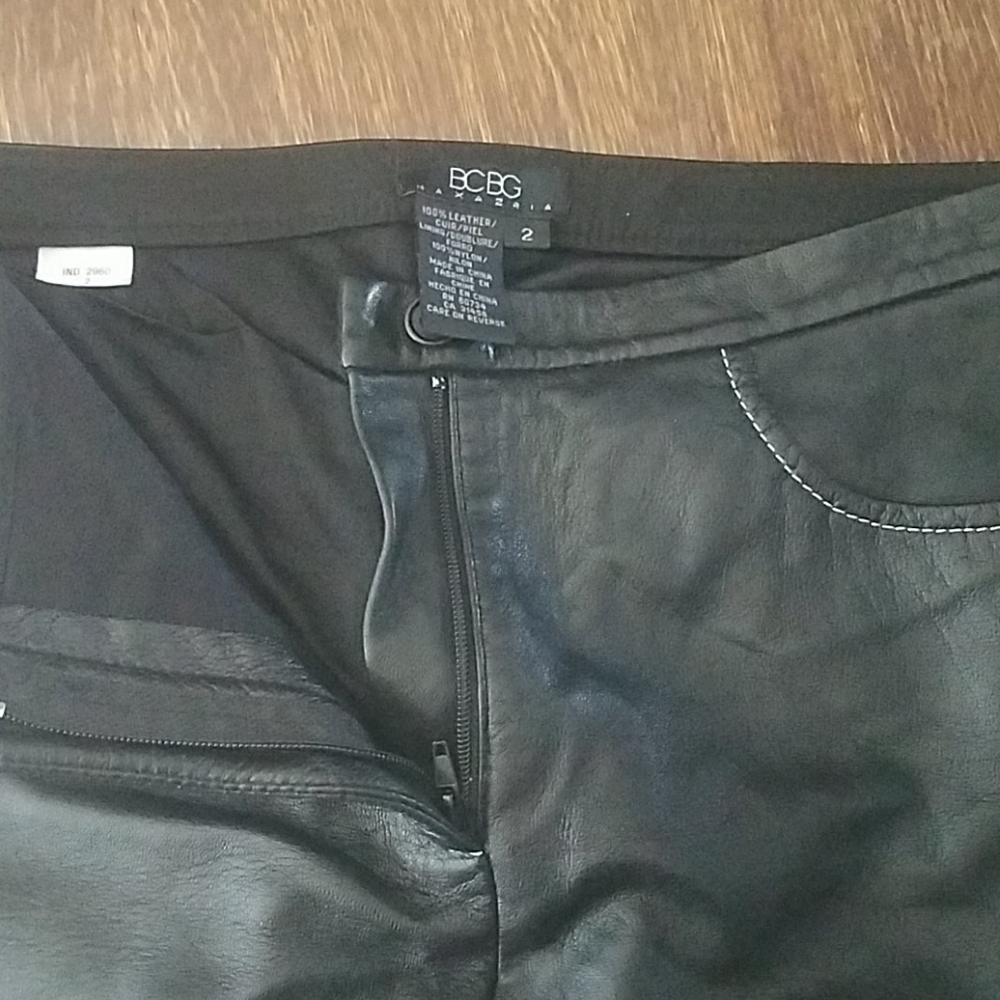 Bcbg Maxazria Leather Pants - image 5